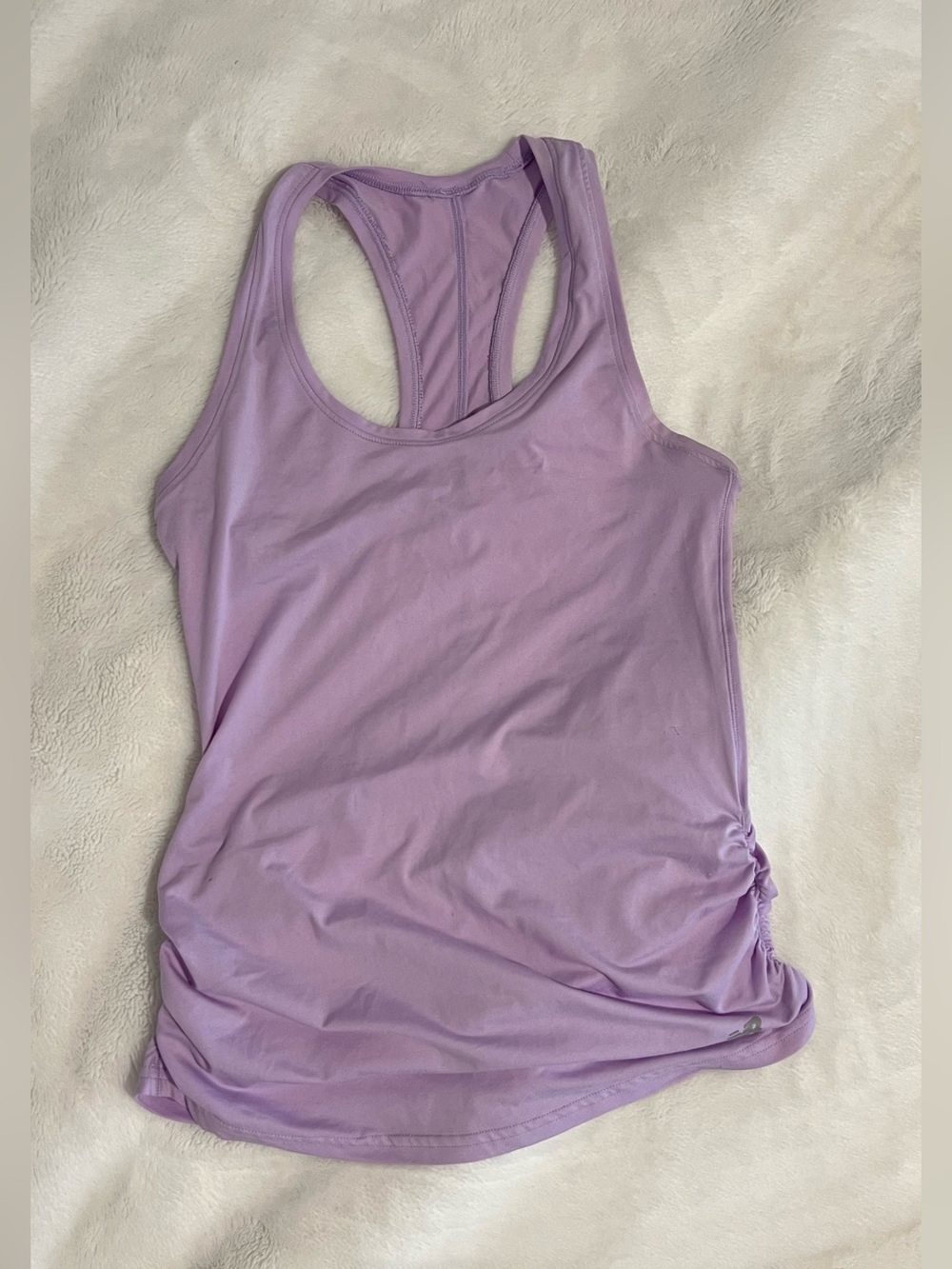 New Balance Lilac Racerback Athletic Top